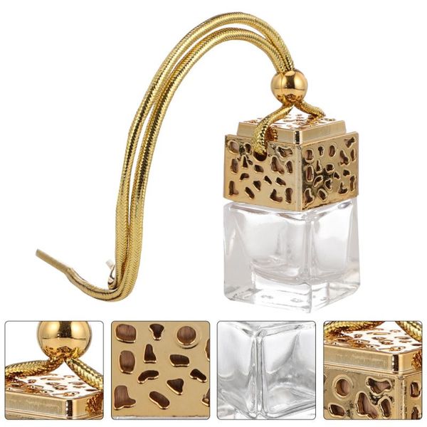 

storage bottles & jars 5pcs refillable car hanging perfume bottle empty