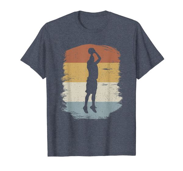 

basketball jumps3 pointer vintage tee t shirt gift idea, White;black