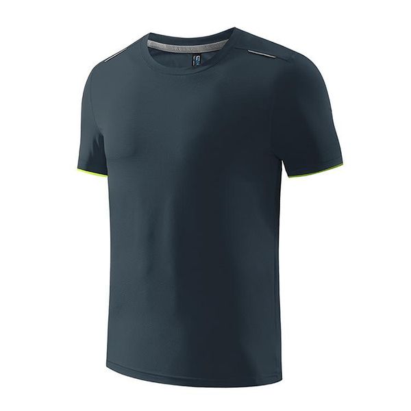 

2021 pure t-shirt quick-drying clothes summer short-sleeved round neck runningwholesale outdoor sports orange blue dark gray green custom, Gray;blue