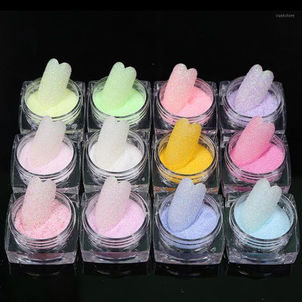 

bottles nail sugar-coated powder crystal diamond wool rainbow colorful glitter symphony glitter1, Silver;gold