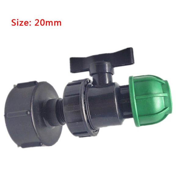 

watering equipments quick connector ibc tank adapter ball lawn threaded compression fittings garden hose durable easy install tubing