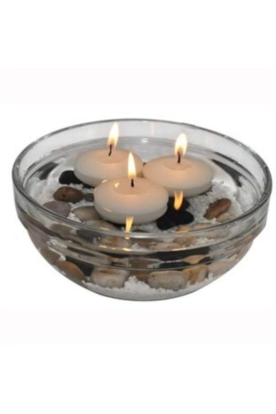 

floating oval odorless 24'lÃ¼ package candle candles