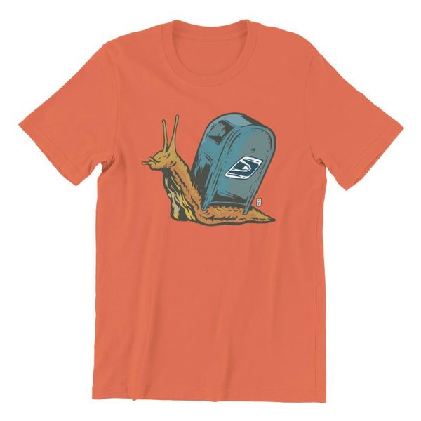 

men's t-shirts t-shirt snail mail funny streetwear camiseta hombre apparel ropa de chándal informal anime men clothing 96607, White;black