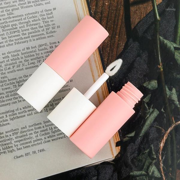 

storage bottles & jars 3ml empty lip gloss sample tube cosmetic eyelash cream containers pink lipstick bottle concealer wand tubes whit