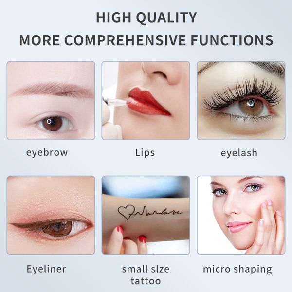 

tattoo rotary pen machine set dermograph permanent makeup machine eyebrow pencil swiss power supply for lips eyeliner tattoo kitscouts