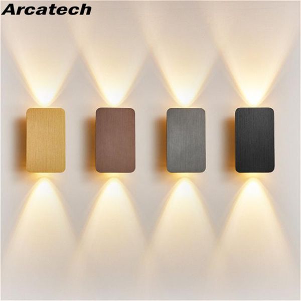 

wall lamp led indoor lighting modern 6w home decoration sconce aluminum ac 85-265v for bath corridor nr-253