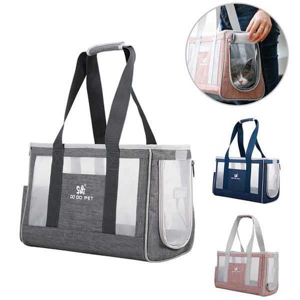 

cat beds & furniture breathable carrier bag transporter portable handbag backpack pet for dog puppy single shoulder bags