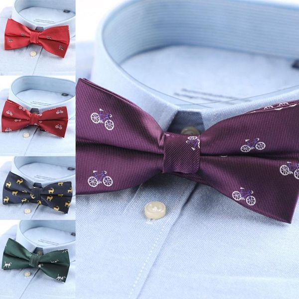 

bow ties k3nf men's tie formal business handmade woven bowties fashion textured comfortable classic dressing accessories, Black;gray
