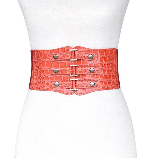 Celra Mulheres Lady Belt Wide for PU Couather Corset Design