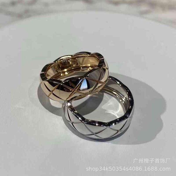 

band rings cnc high version small fragrance coco lingge ins cool style fashion personalized couple, Silver