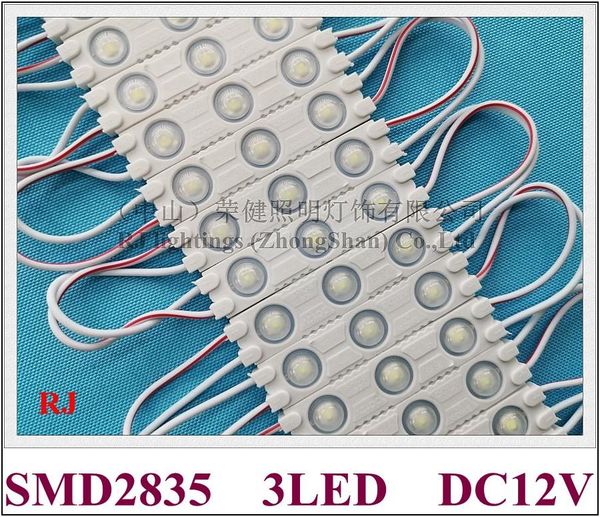 

modules aluminum pcb led light module injection super dc12v 60mm*13mm smd 2835 3 1.5w 200pcs / lot high bright waterproof