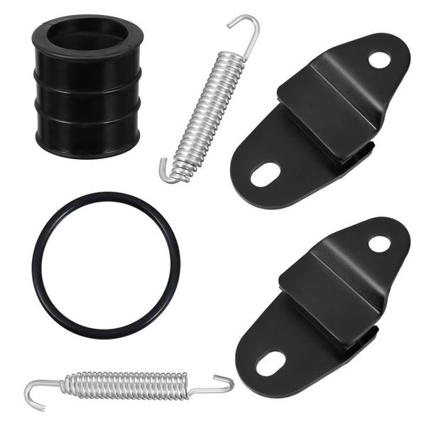 

motorcycle exhaust system 6pcs practical iron pipe bracket useful muffler rack