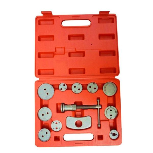 

professional hand tool sets universal auto disc brake caliper steel wind back piston compressor car repair tools 12 pieces set