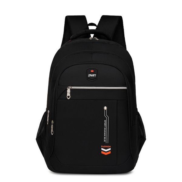 

new schoolbag college student backpack men's business leisure computer bag fashion simple large capacity travel bag