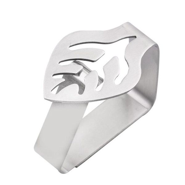 

pcs set stainless steel tablecloth clamps wedding promenade table cover holder clip round board stable clips leaf sh clothing & wardrobe sto