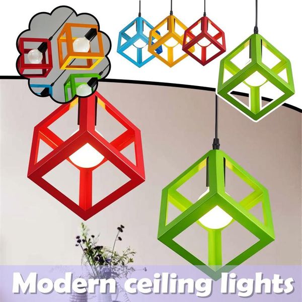 

pendant lamps single head modern ceiling lampshade lamp nordic minimalist style diy home decor office el bar decoration 2021