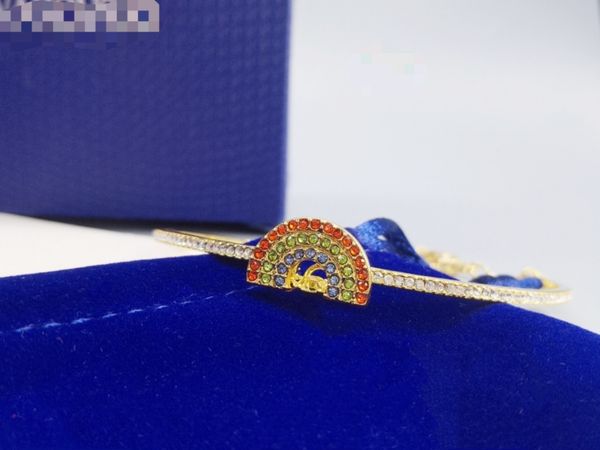 

sparkling dance rainbo bracelet this is a jeweled fairy bracelet you can wear them for dates, parties, weddings, and parties, Golden;silver