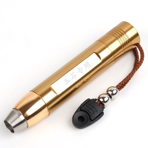 

jewelry inspection yellow light torch portable handy lampe linterna gemstone amber work flashlights torches