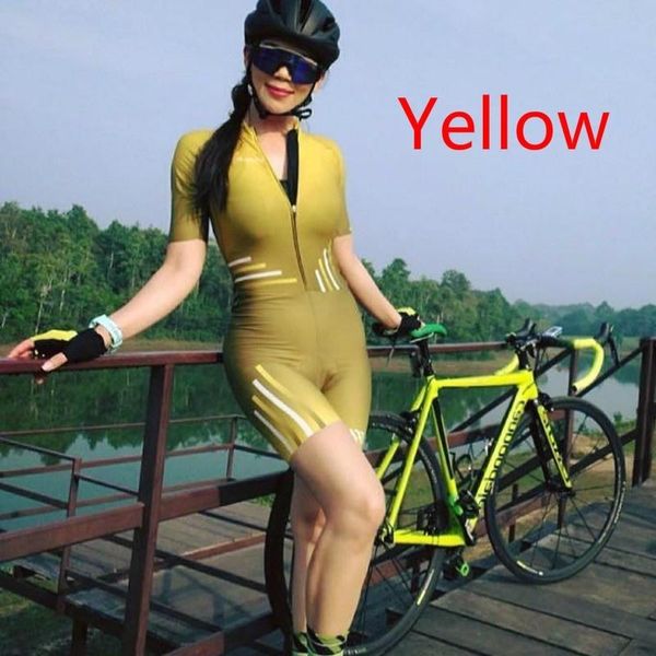 

racing sets 2021 cycling short-sleeved suit women's tights mountain bike bmx road jumpsuit breathable sweatshirt, Black;blue