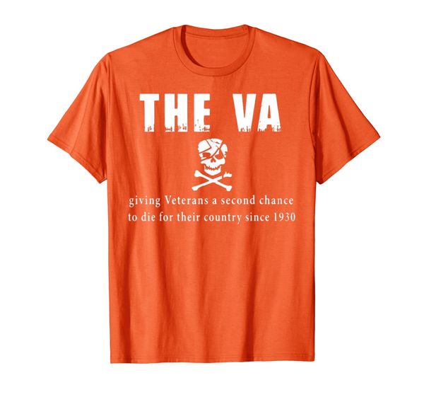 

the va giving veterans a second chance to die for t-shirt, White;black
