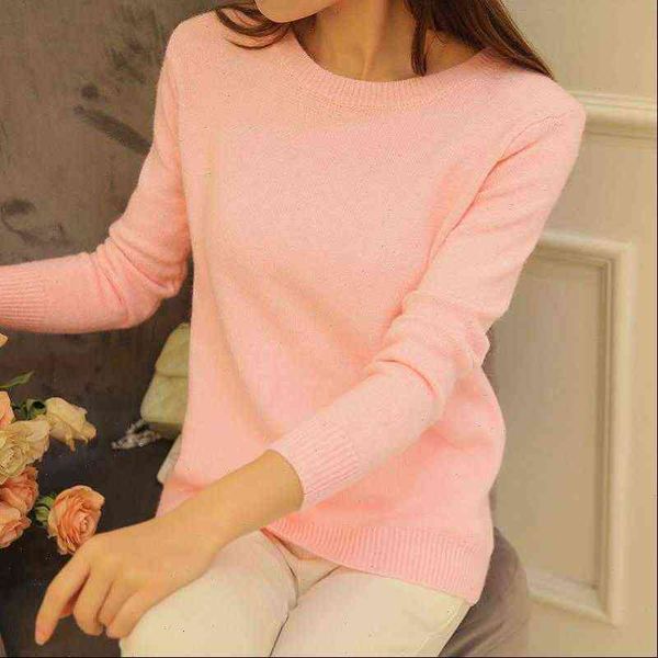 

0.3 autumn spring knitted jersey womens sweaters jumper cashmere pullover tricot pull femme drop, White;black