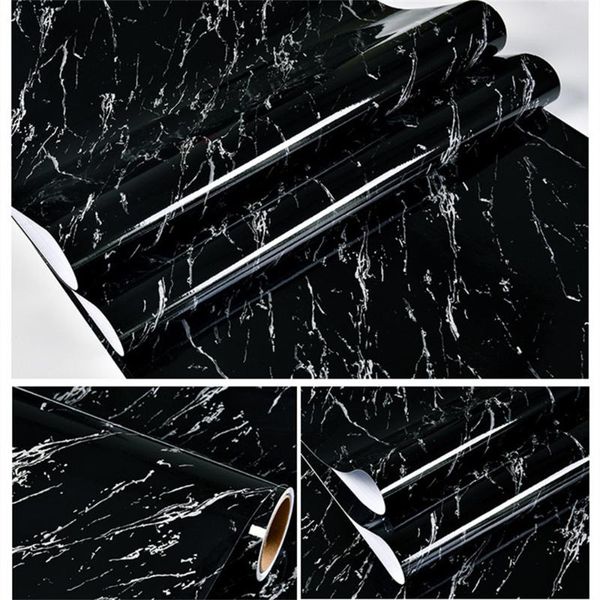 

window stickers waterproof oil-proof marble wallpaper contact paper wall pvc self adhesive bathroom kitchen counterhome improvement