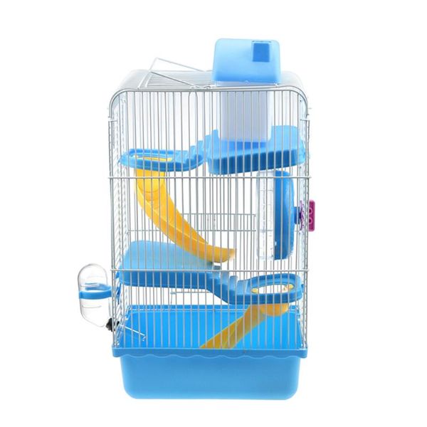 

small animal supplies luxury three layer hamster cage pet house portable pets chinchilla