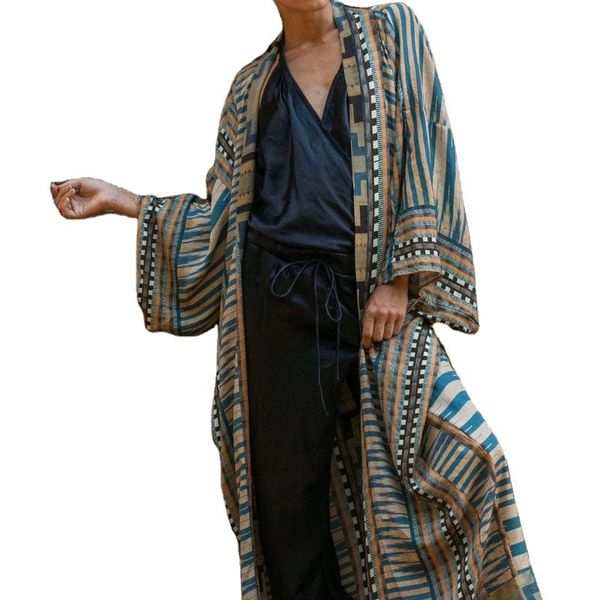 

ethnic clothing kimono yukata cardigan fashion blouse women 2021 long haori traditional kimonos dress, Red