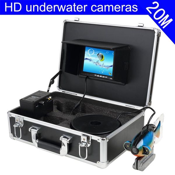 

20m cable fish underwater camera for fishing with 7 inch lcd monitor ip cameras