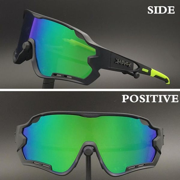 

outdoor eyewear 5 lens polarized uv400 cycling goggles men women riding racing road bike sunglasses 2021 sports mountain bicycle glasses