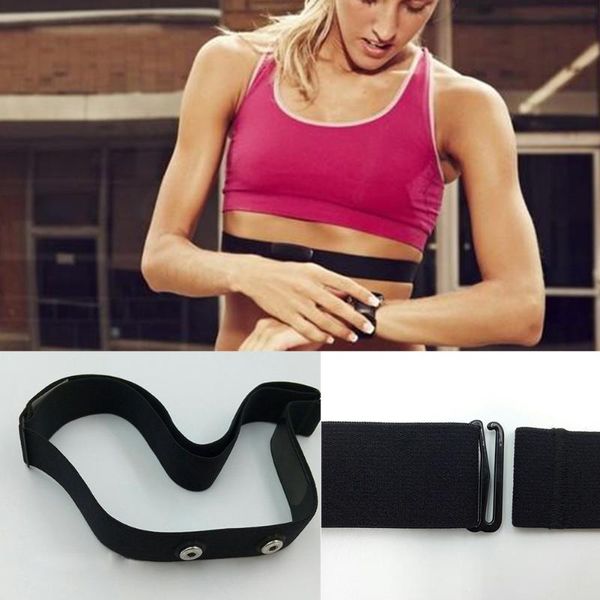 

sports socks chest belt strap sensor band wireless heart rate monitor for ant+, Black