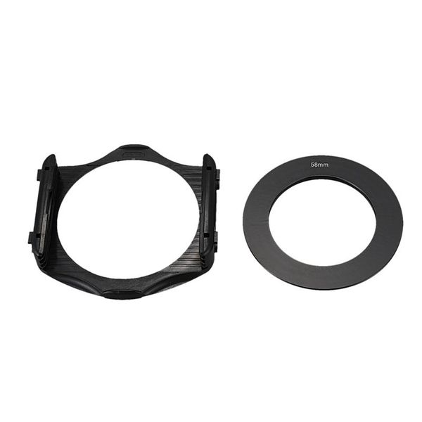 

58mm adapter ring + 3-slot filter holder for cokin p series camera lens adapters & mounts