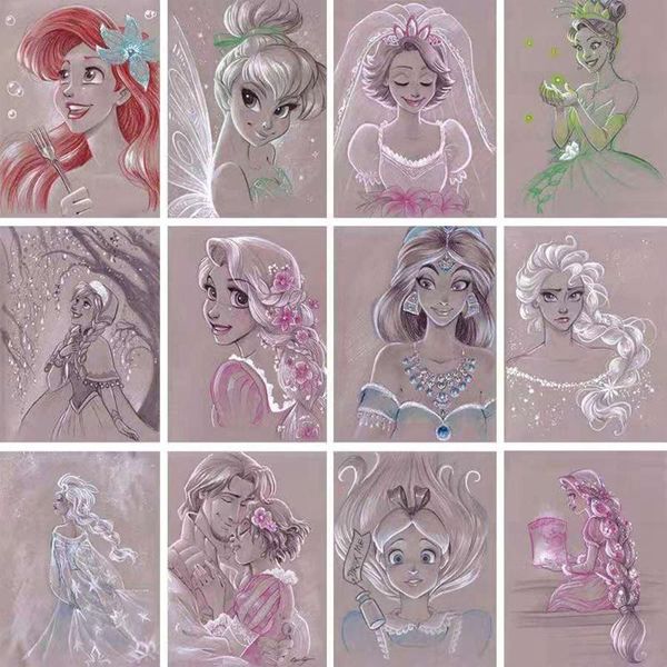 

diamond painting 5d diy princess beauty figure 3d cross ctitch kits mosaic embroidery home decor gift