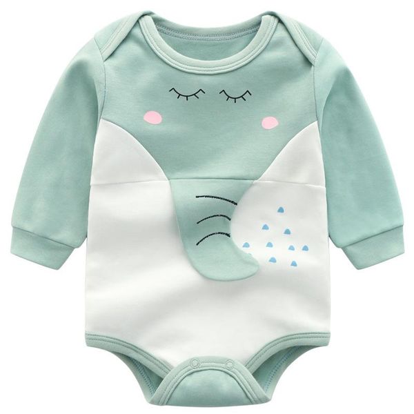 

jumpsuits zwy872 baby rompers short sleeve born infant boy girl one-piece fashion cartoon printed jumpsuit climbing clothes, Blue