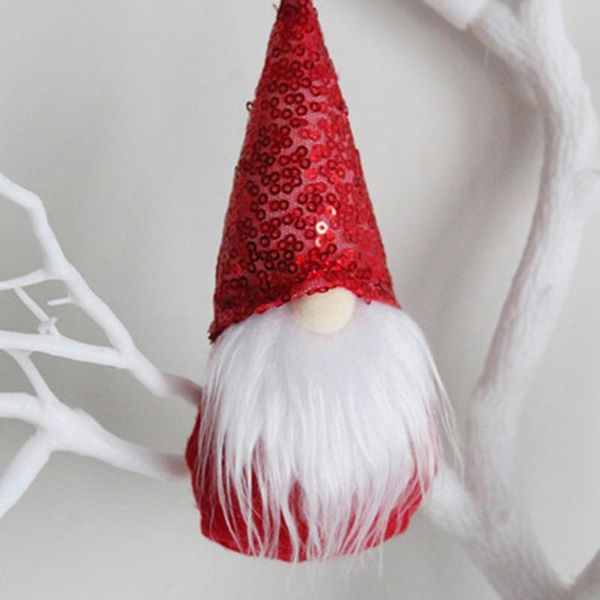 

christmas decorations decoration doll elf gift gnome hanging ornament swedish tree 1 set (7pcs)