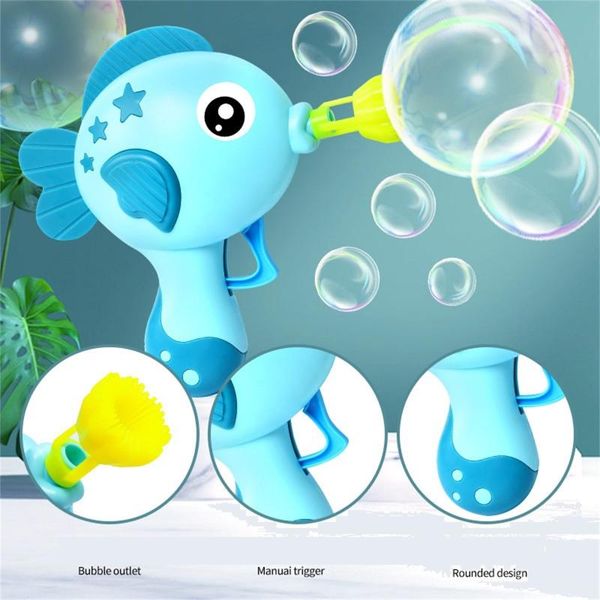 

children's bubble machine one-button press camera music summer blower fun outdoor toys kids birthday gift 100ml party favor