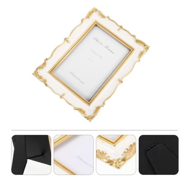 

frames 1pc delicate resin po frame decorative retro art holder