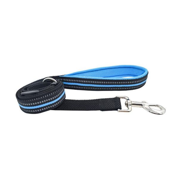

dog collars & leashes pet leash for dogs adjustable reflective safety nylon air mesh breathable elastic small medium large walk