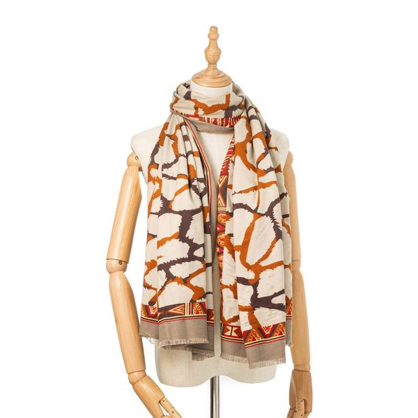 

scarves women scarf fashion elegant design leopard print multi-purpose foulard femme windproof sunscreen outdoor protective, Blue;gray