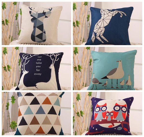 

decorative throw pillow covers geometric pillowcase sweet summer cushion 40x40cm case home decor sofa living room cushion/decorative