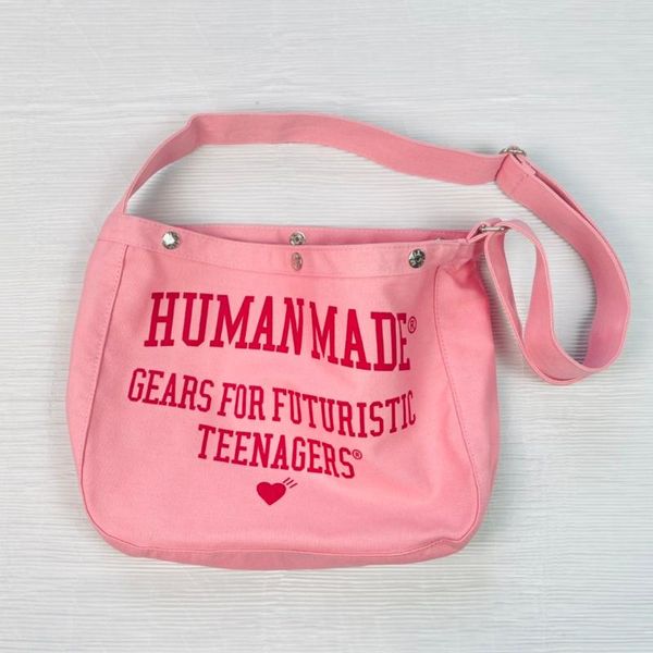 

backpack human made men's women's high street casual couple messenger bag bags