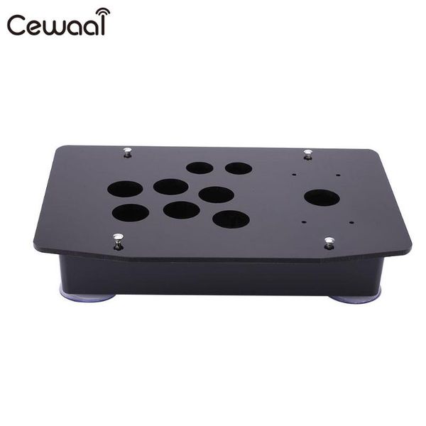 

game controllers & joysticks diy arcade machine joystick acrylic panel + case shell set replacement parts