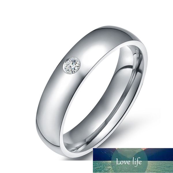 

10mm width brand design rhinestone 316l stainless steel rings for women gold color wedding jewelry factory price expert design quality lates, Silver