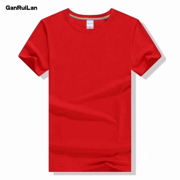

summer cotton white solid t shirt men causal o-neck basic t-shirt male classical clonthing ls-1772 210518, White;black