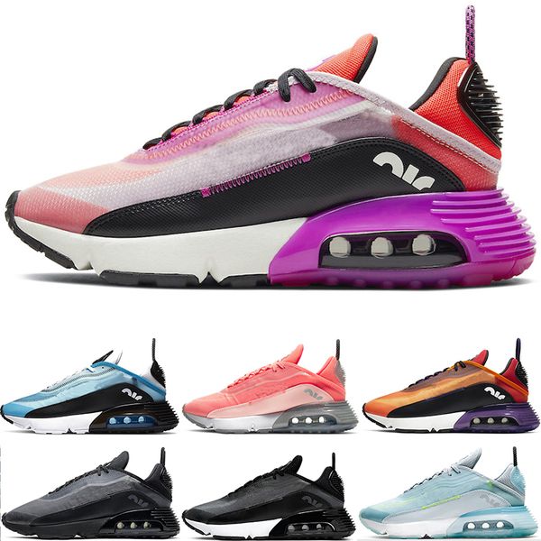 

new fashion men women running shoes 2090 ice blue magma orange pink foam pure platinum reverse duck camo sail ghost usa volt outdoor sports