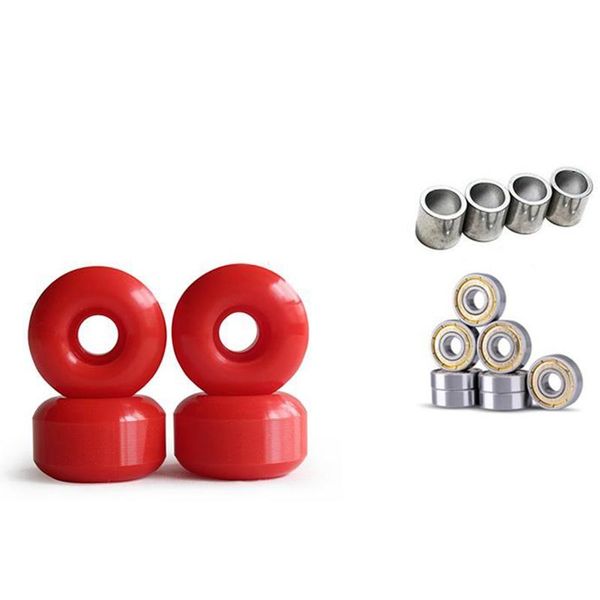 

4pcs skateboard longboard wheels 52mm 95a road skate pro action motion with 8pcs abec-11seal bearing skateboarding