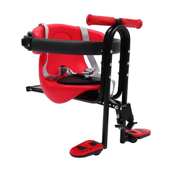 

bike saddles 1pc child seat safety with footrest front mounted