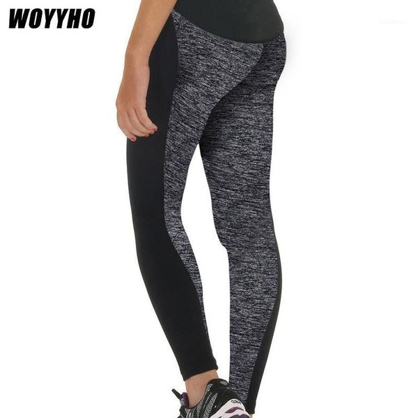 

yoga outfit woyyho women s-3xl plus size pants,running leggings high waist ankle length pants,sport patchwork athletic tight pants