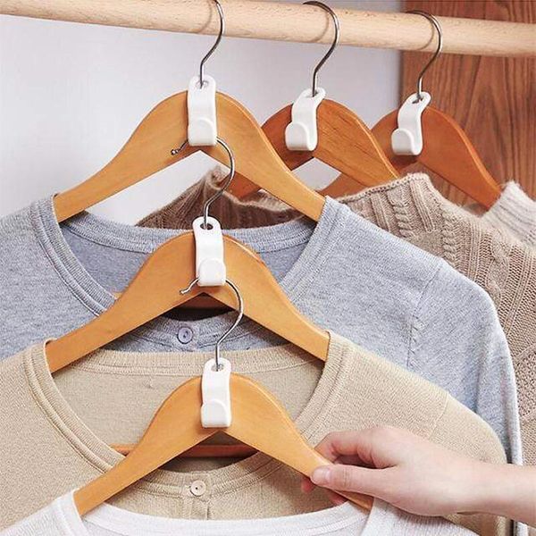 

hangers & racks 6/12/24 pcs mini clothes hanger connect hooks cascading hook wardrobe closet organizer space saving for