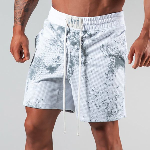 

floral mens sports shorts , high-quality, refreshing, convenient and comfortable, and fit for daily travel and various sports, White;black